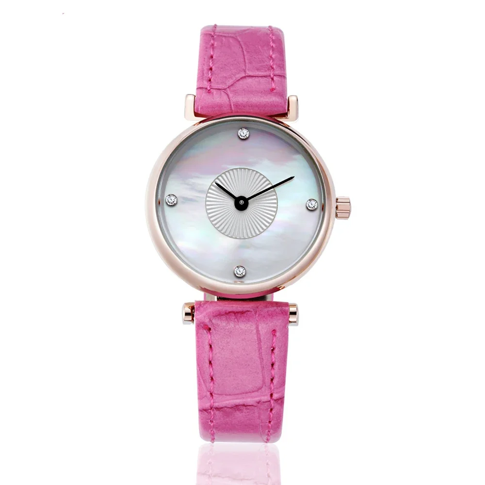 № 2 Женские брендовые часы Fashon с кожаным ремешком, повседневные наручные часы