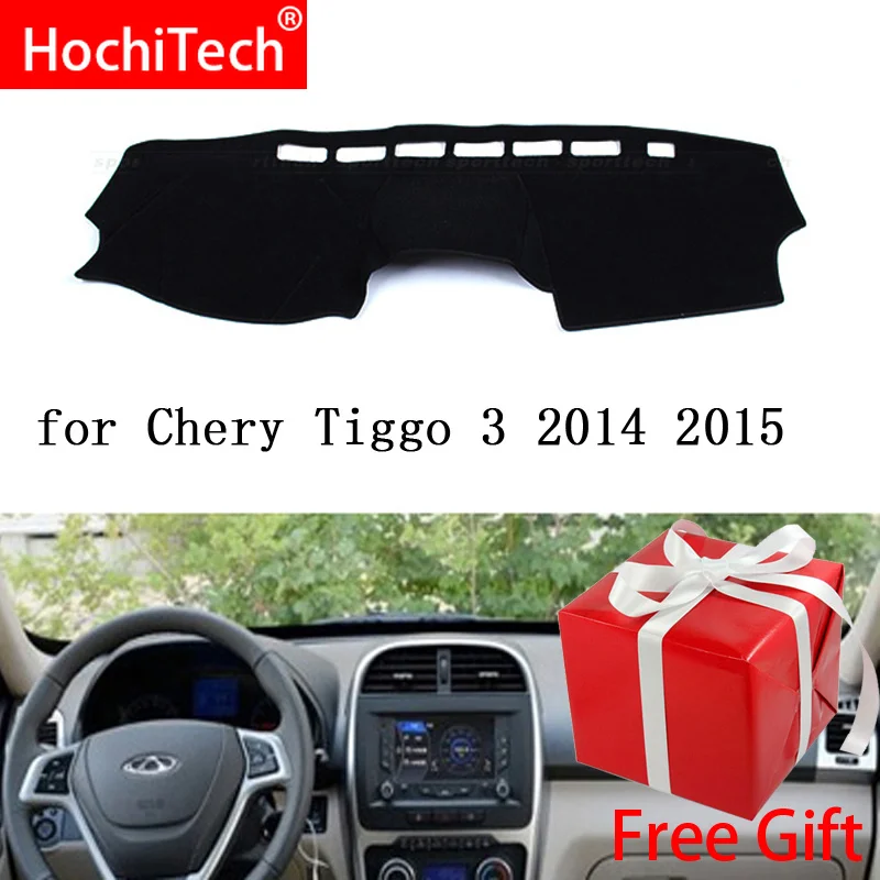 Для Chery tiggo 3 2014 2015 Чехлы для приборной панели автомобиля с правым и левым рулем, коврик, тень, подушка, ковры, Аксессуары