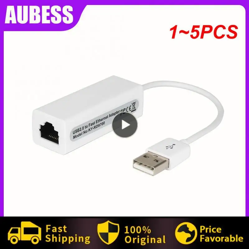 1-5 Шт. Адаптер Ethernet USB 3,0 Сетевая Карта К USB RJ45 Lan Для ПК Windows 10 Mi Box 3/S Nintend Switch Ethernet USB