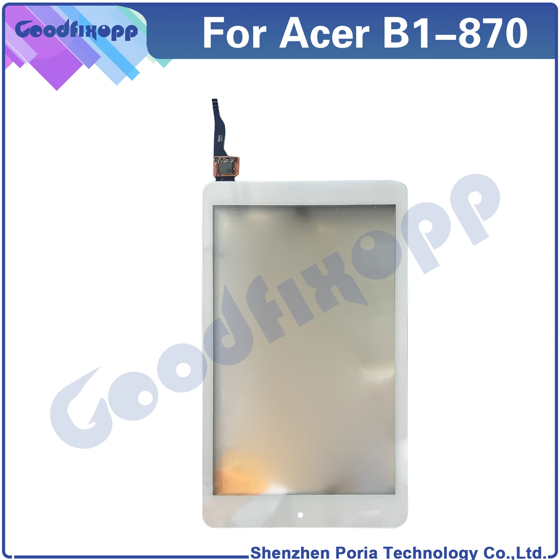 Для Acer B1-870 Замена запасных частей для дигитайзера с сенсорным экраном в сборе