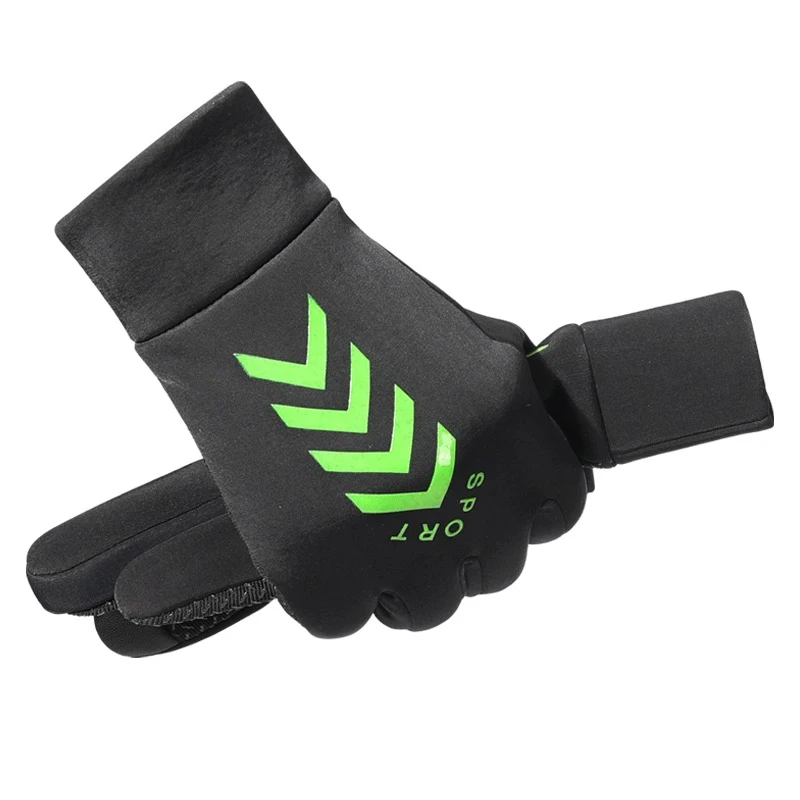 Спортивные мужские и женские перчатки с сенсорным экраном, амортизирующие удары, новые уличные нескользящие велосипедные перчатки с длинными пальцами