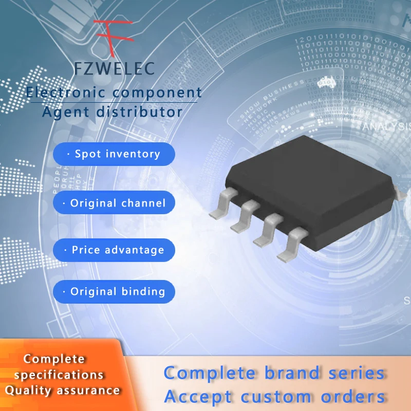 Infineon MOSFET IRU3037CSTRPBF SOP-8 Полевой ламповый канал, полупроводниковый транзистор, электронный элемент