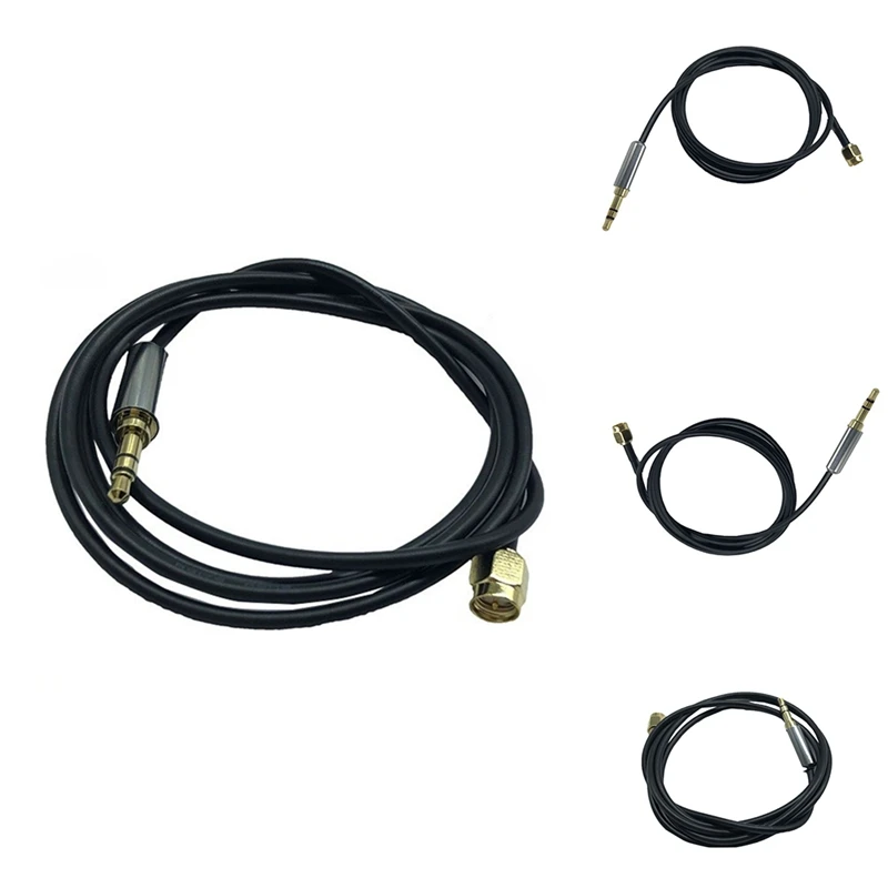 Штекер SMA для наушников 3,5 ММ, кабель-адаптер для наушников RG174, кабель-удлинитель SMA Plug