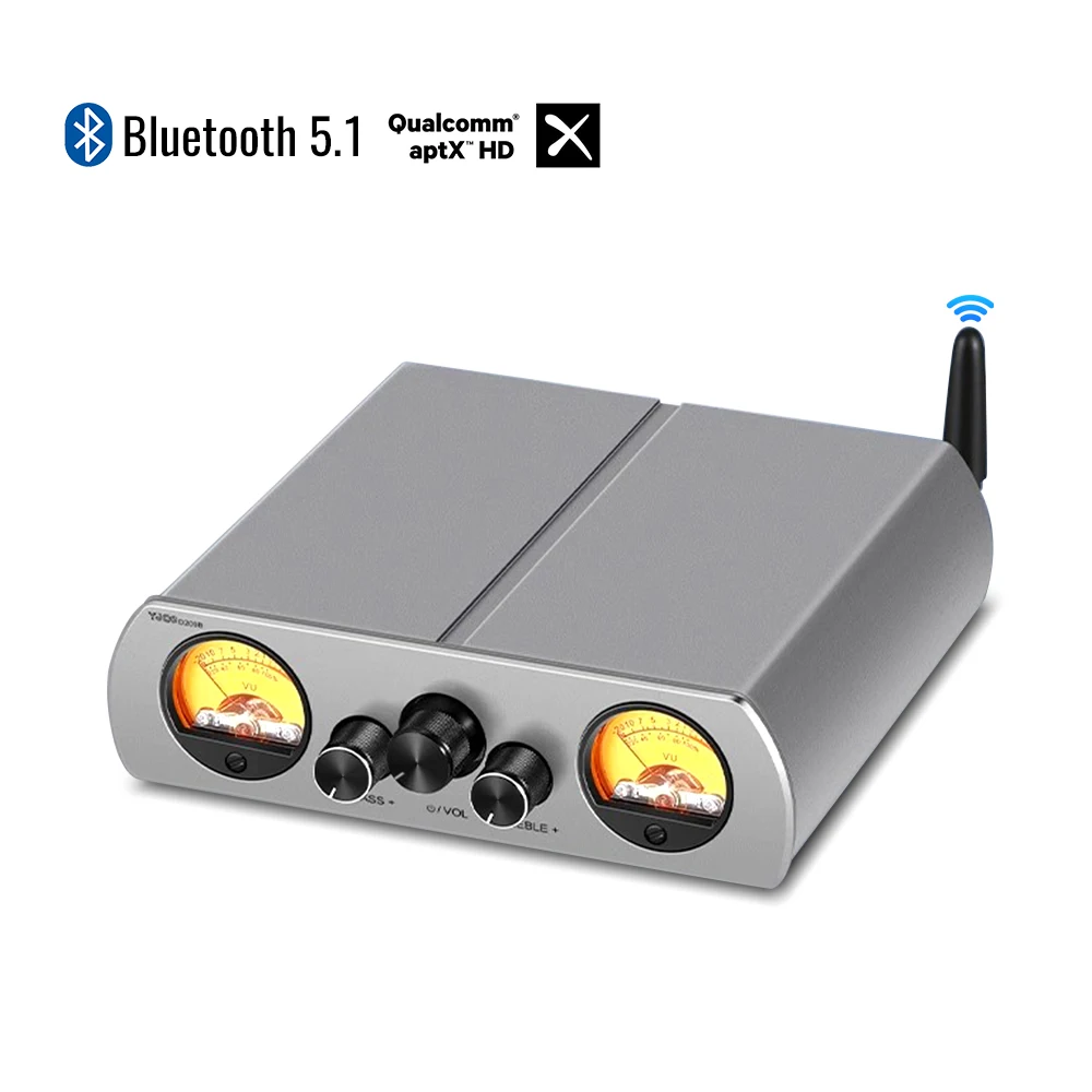 Усилитель Bluetooth AIYIMA TPA3223 QCC3034 Двухканальный Цифровой Усилитель Мощности 200 Вт × 2 RCA APTX-HD С Тональным Пассивным Динамиком
