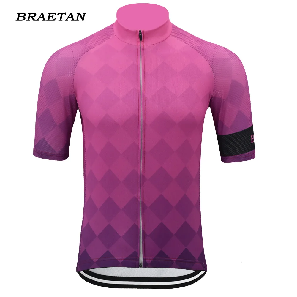 розовая велосипедная майка 2020 мужская велосипедная одежда с коротким рукавом забавная велосипедная одежда Джерси велосипедная одежда braetan
