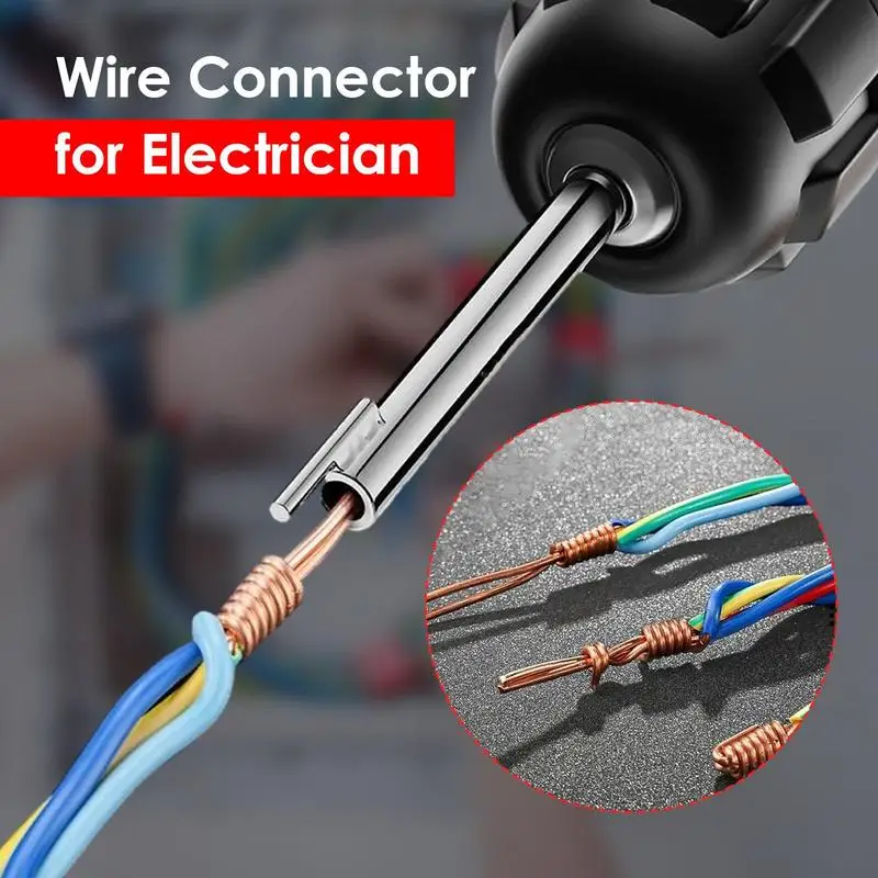 Соединитель Провода Для Электрика Quick Wire Twister 4-square1-5 Way Twister Wire 10 мм Для Приводов Электрических Дрелей Инструмент Для Скручивания проволоки