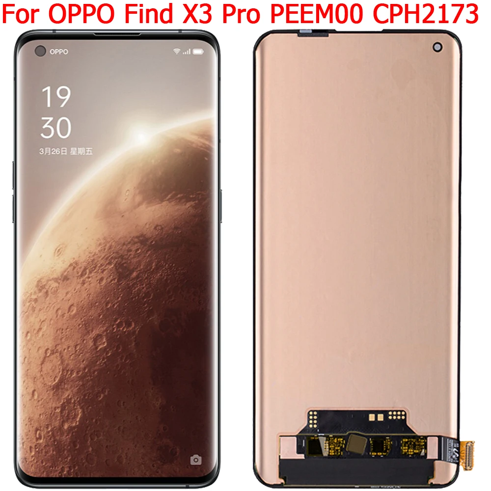 Новый Оригинальный Для OPPO Find X3 Pro ЖК-дисплей Экран Дисплея 6,7 