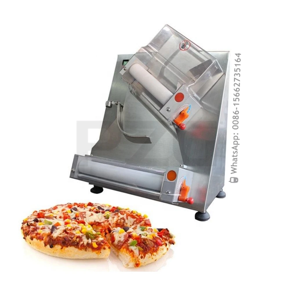 6-15-дюймовая машина для прессования теста Автоматическая Коммерческая Электрическая пекарня для теста для пиццы, машина для прессования теста для макаронных изделий