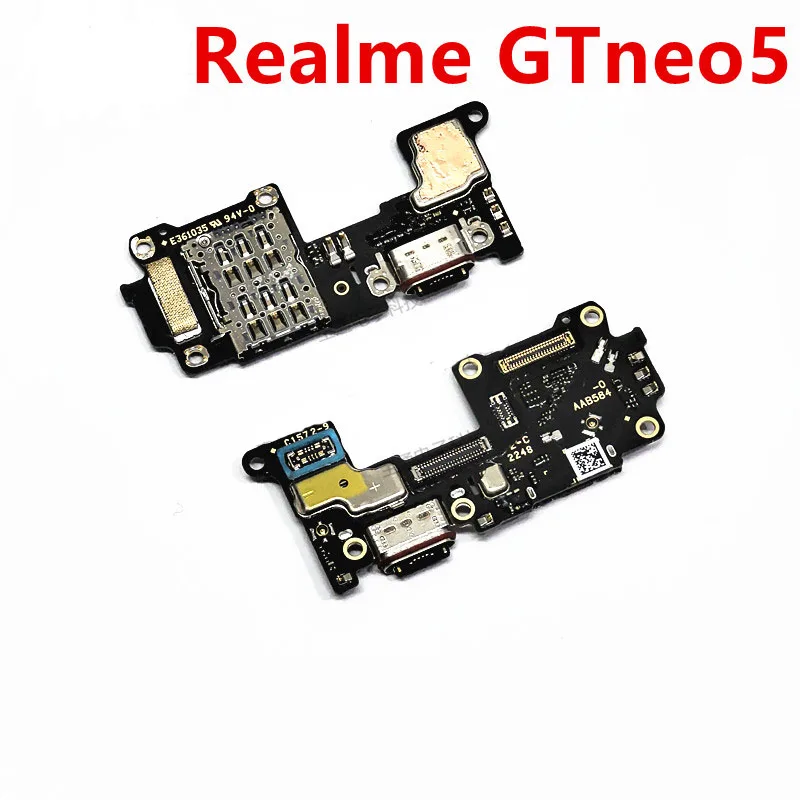 Для Realme GT Neo5 USB Зарядное устройство Разъем для порта зарядки Гибкий кабель Док-станция для зарядного устройства
