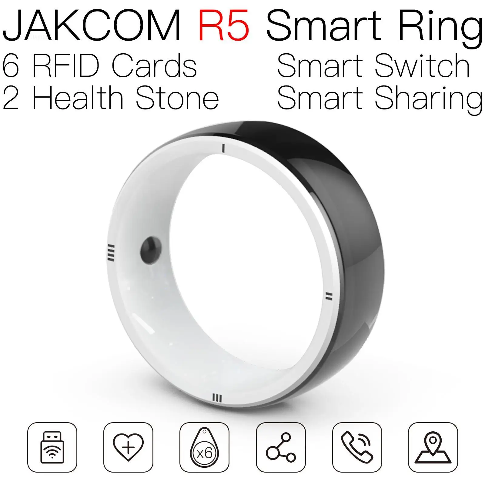 JAKCOM R5 Smart Ring-новинка в виде женских часов с ремешком ipx 80, pad 5, бесплатная доставка, световой монитор с подсветкой