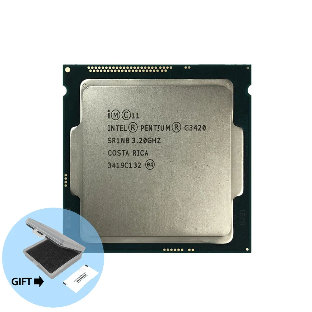 Двухъядерный процессор Intel Pentium G3420 3,2 ГГц 3M 53W LGA 1150 CPU