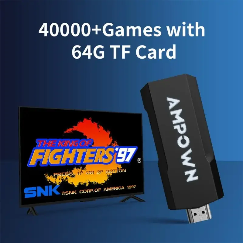 Игровая консоль GD20 4K 60fps HDMI Выход с Низкой Задержкой GD10 Ultra GD20 TV Game Stick Портативная Ретро-консоль, Встроенная Игра 70K