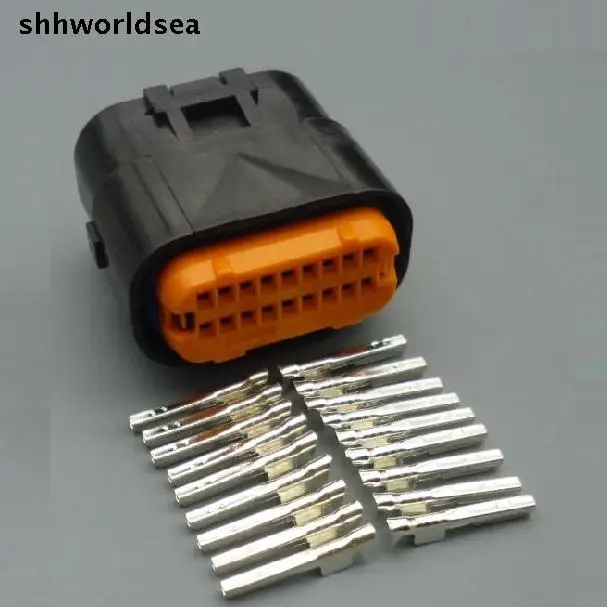 shhworldsea 5/30/100 комплектов комплект 1,0 мм 18p кабель жгут проводов разъем-розетка MX23A18SF1