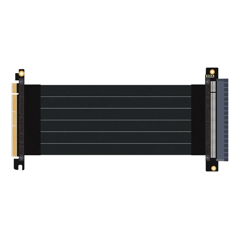 Кабель Riser Pcie16x Удлинитель видеокарты Pci-E 3.0 16X высокоскоростной адаптер порта расширения для майнинга на GPU