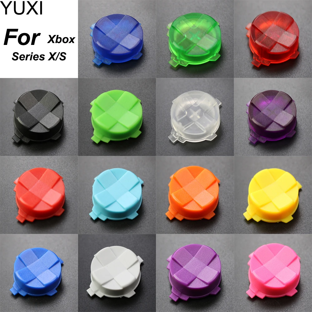 YUXI 1 шт. Сменная пластиковая панель Dpad Кнопка D Pad Клавиша направления Перекрестные кнопки для игровых аксессуаров контроллера Xbox Серии X/S