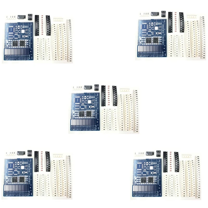 5X Запасные части Усовершенствованная плата для практики пайки полнокристаллических электронных компонентов DIY Production Kit