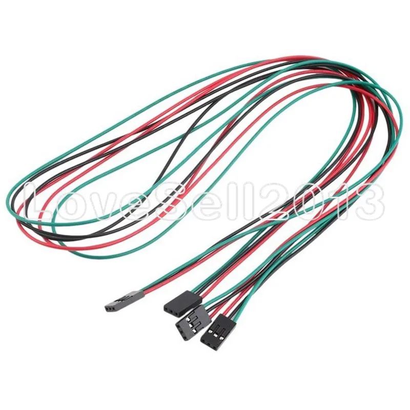 1шт 70 см 3Pin кабельный набор женский-женский соединительный провод для Arduino 3D принтер Reprap