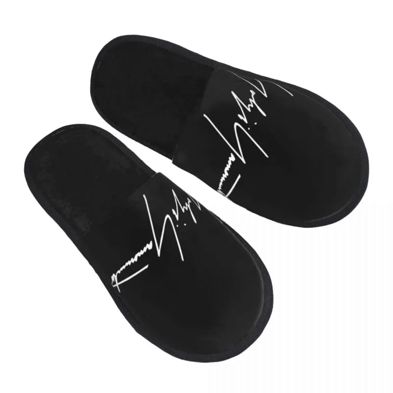 Женские домашние тапочки Yohji Yamamoto с индивидуальным принтом, уютные теплые пушистые тапочки с эффектом памяти, домашняя уличная обувь