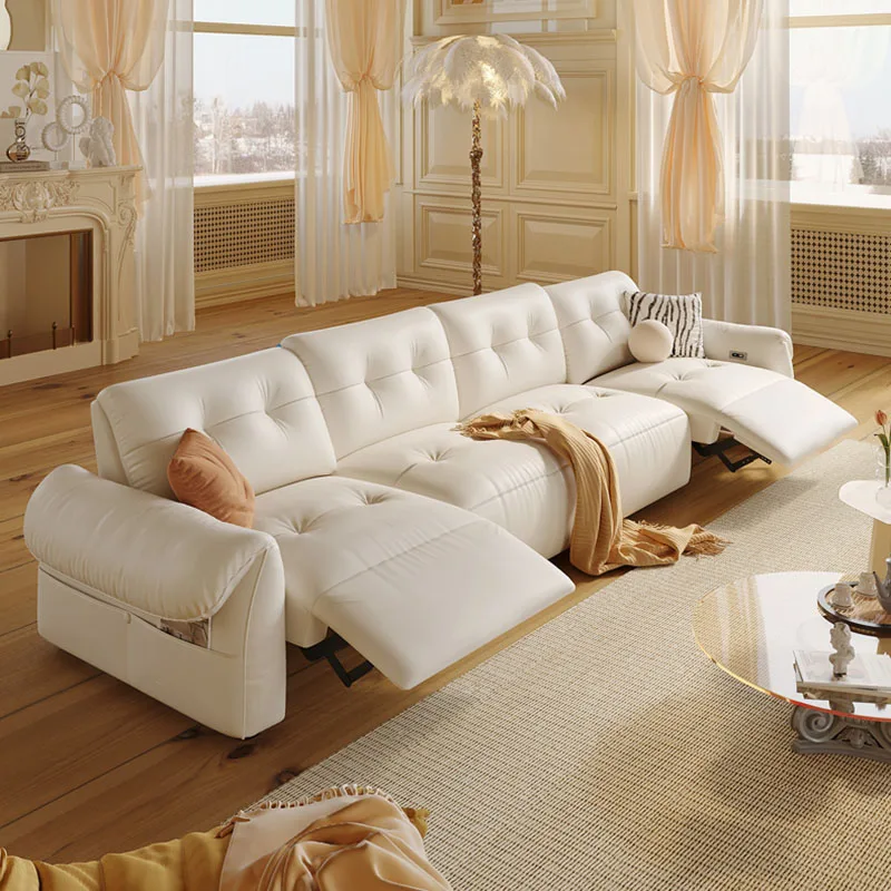 Современный салон ленивых диванов-кроватей, кожаный диван-кровать, кресло-кровать, диван-гостиная, модульные маленькие диваны для дома El Hogar