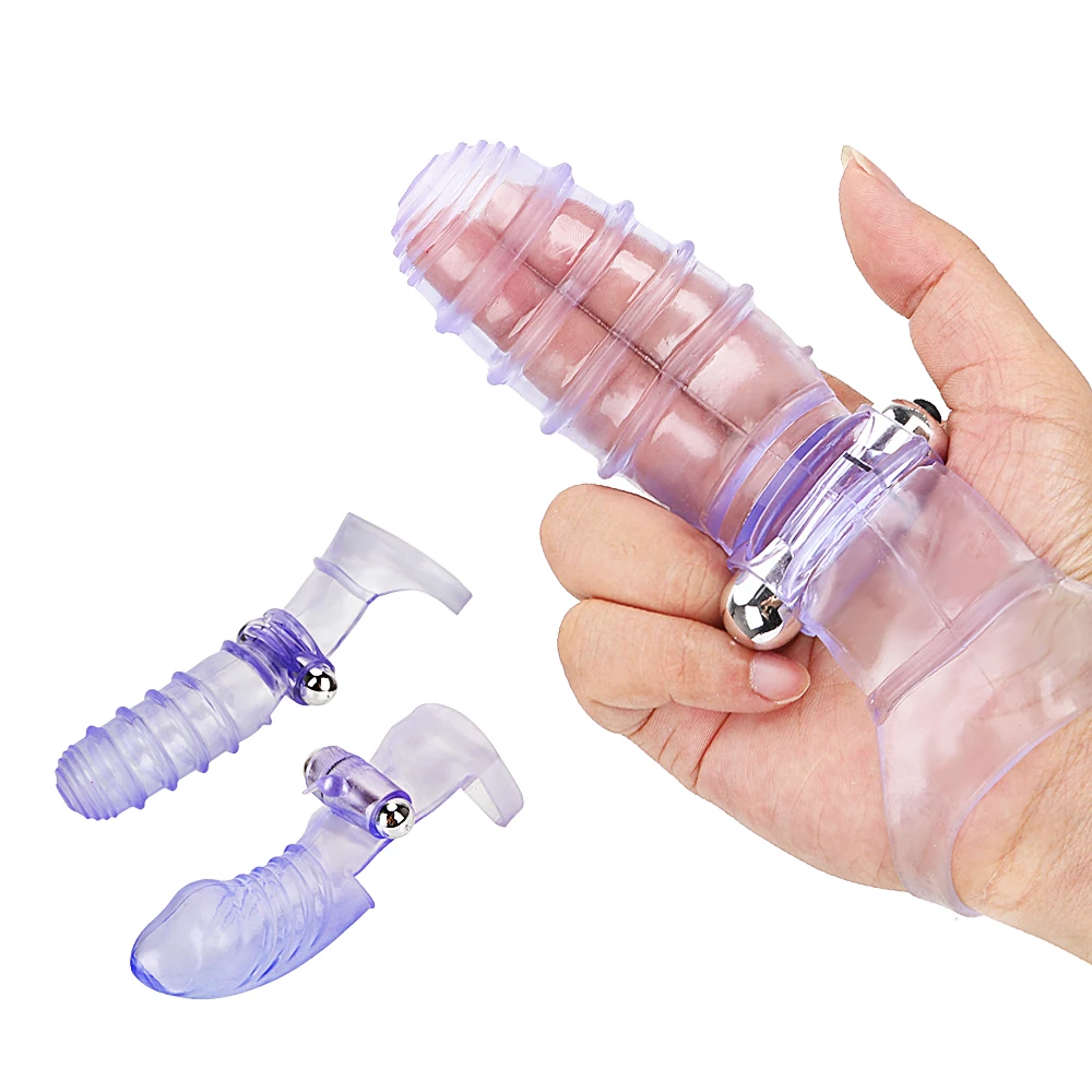 Силиконовый пальчиковый вибратор для массажа точки G, стимулирующий клитор, женский мастурбатор, вибрирующий пальчиковый секс-игрушки для женщин