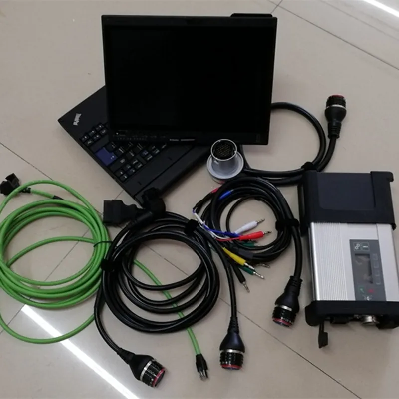 SSD Super Mb Star Sd c5 2023.09 Новейшее программное обеспечение с ноутбуком x200t Планшет с сенсорным экраном Диагностический инструмент Готов к работе