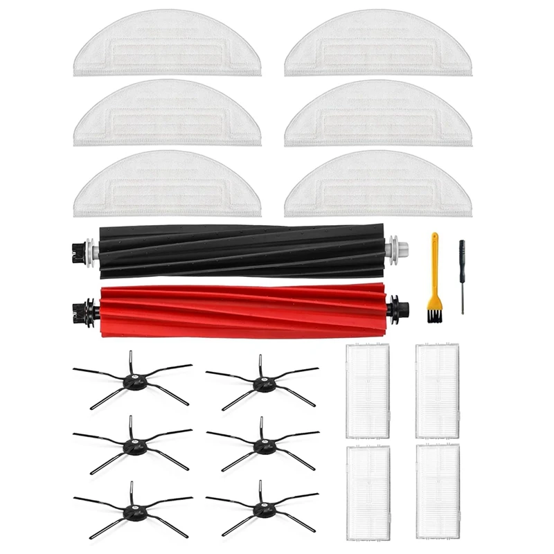 Аксессуары для пылесоса Roborock S8/S8 +/S8 Plus, запасные части для замены, комплект аксессуаров