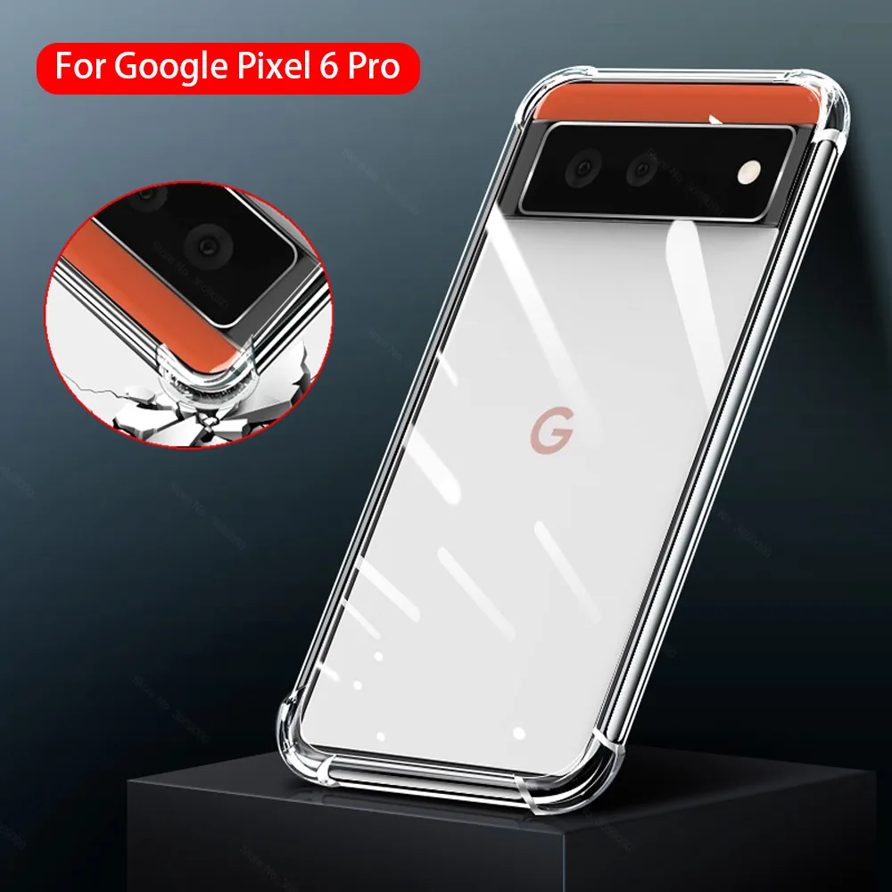 Ультратонкий Прозрачный Чехол Для Телефона Google Pixel 6 Pro 6,71 