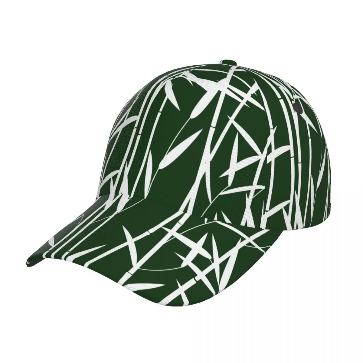 Бейсбольная кепка с листьями бамбука, облегающая кепка, бейсболки Snapback для мужчин и женщин, повседневная солнцезащитная кепка для улицы