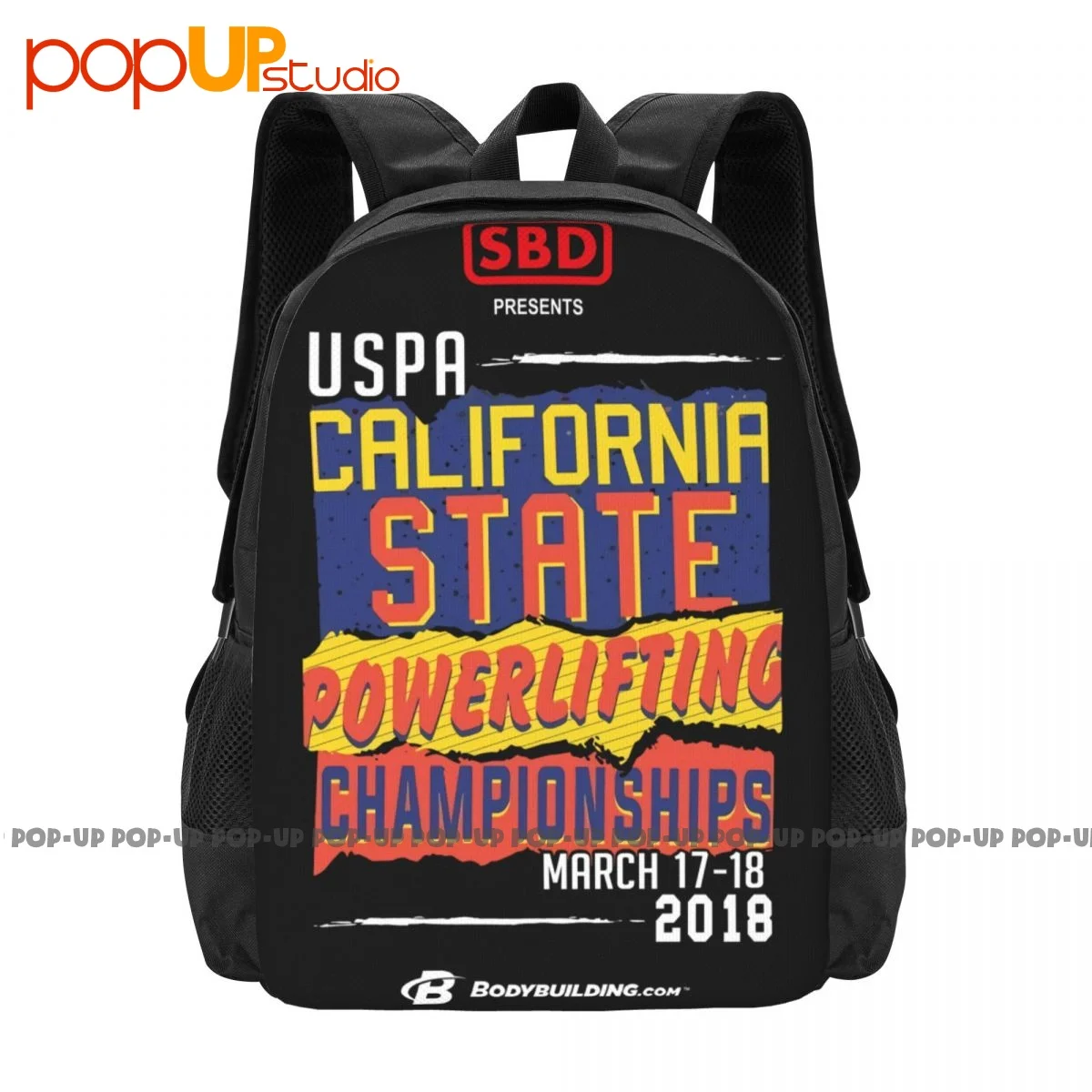 Uspa California State Mens Sbd Powerlifting Championships 2018, Новейший многофункциональный рюкзак Body 420 большой емкости