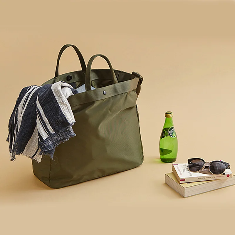 Водонепроницаемые нейлоновые повседневные сумки для покупок, дорожная сумка для фитнеса на открытом воздухе, большая вместимость, роскошные дизайнерские сумки через плечо.