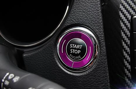 Брелок для ключей запуска, брелок для ключей от замка зажигания, аксессуары для автомобилей, украшение переключателя для стайлинга автомобилей Nissan X-Trail 2014