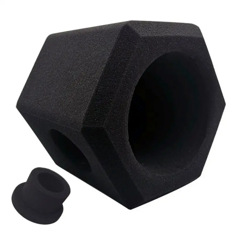 Чехлы для микрофонов Mic Sound Shield, пенопластовые чехлы для микрофонов, пенопластовый чехол для микрофонов для студий звукозаписи с диагональю 1,96-2,95 дюйма