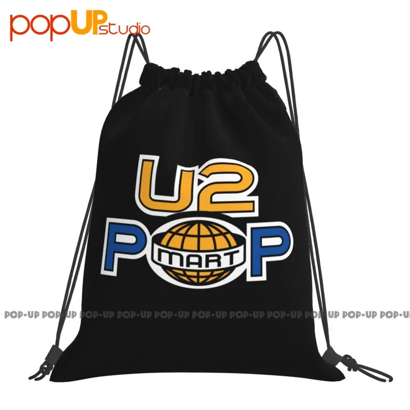 2016 Белые сумки на шнурках для концертов рок-группы U2, спортивная сумка, рюкзак, спортивная сумка