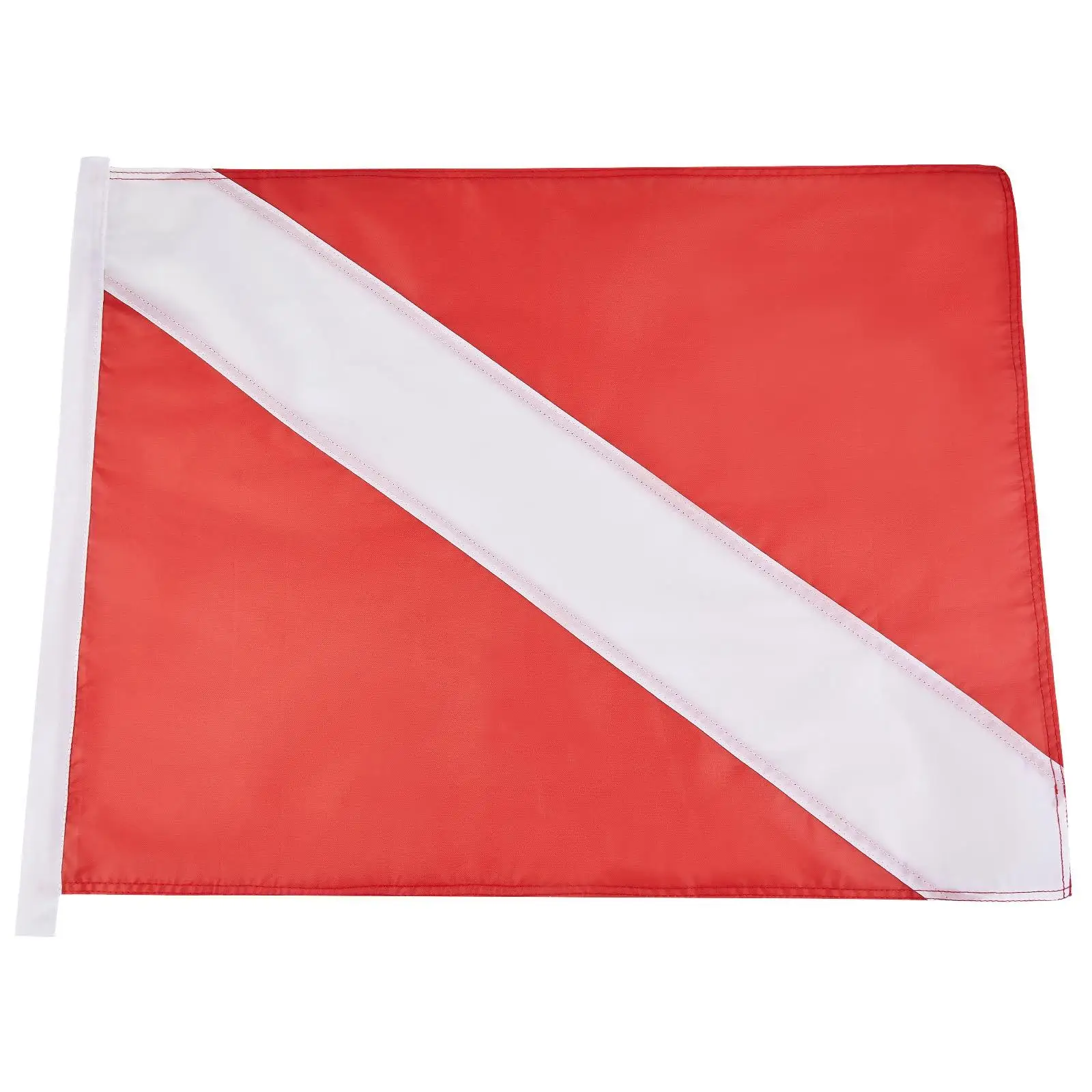 Большой международный флаг для дайвинга, красно-белый флаг для лодки из полиэстера, маркер для подводного плавания, подводных занятий на открытом воздухе