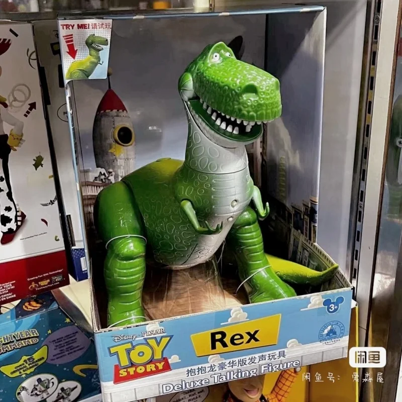 Новая коллекция игрушек Disney История игрушек 4 Рекс, Зеленый динозавр, ПВХ Фигурки, модели кукол, ноги которых могут двигаться, коллекция игрушек для подарков