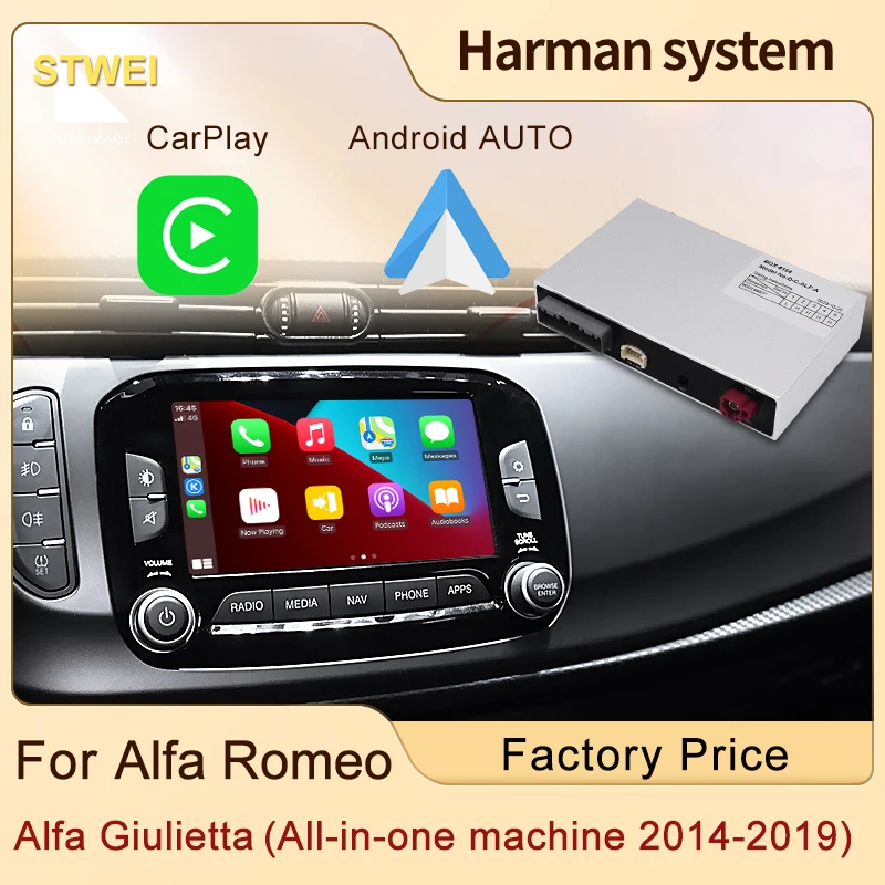 STWEI Беспроводной Модуль Apple CarPlay Для Alfa Giulietta 7 