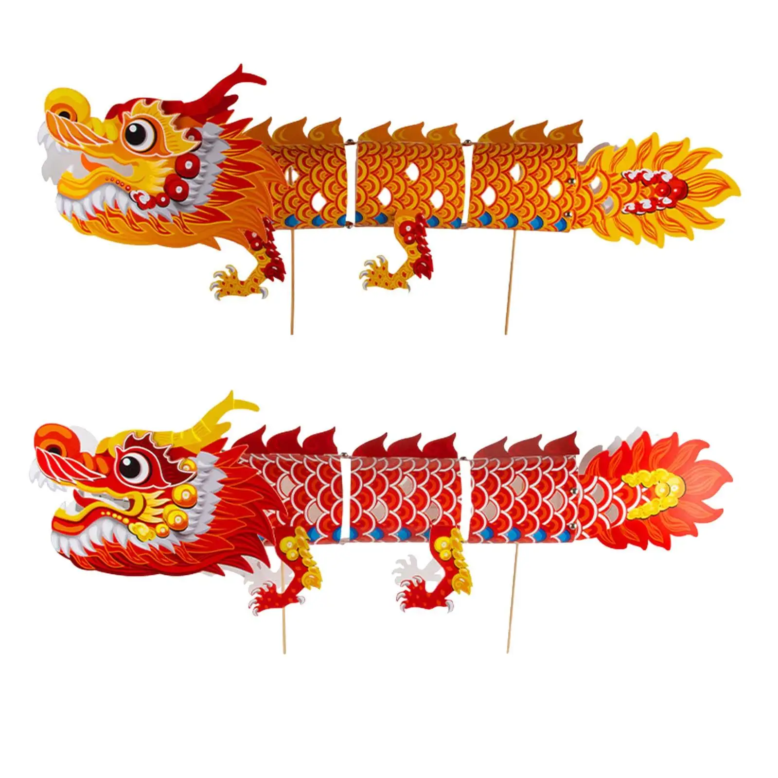 Материал для изготовления новогоднего фонаря Китайский новогодний дракон для весеннего фестиваля