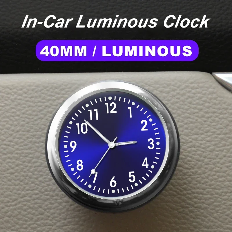 Автомобильные часы, светящиеся мини-автомобили, внутренние наклеивающиеся цифровые часы, Механика, Кварцевые часы, Авто Орнамент, Автомобильные Аксессуары, Подарки