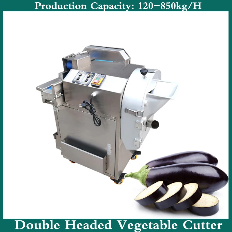 Электрическая машина для резки овощей, многофункциональный измельчитель баклажанов и зеленого лука