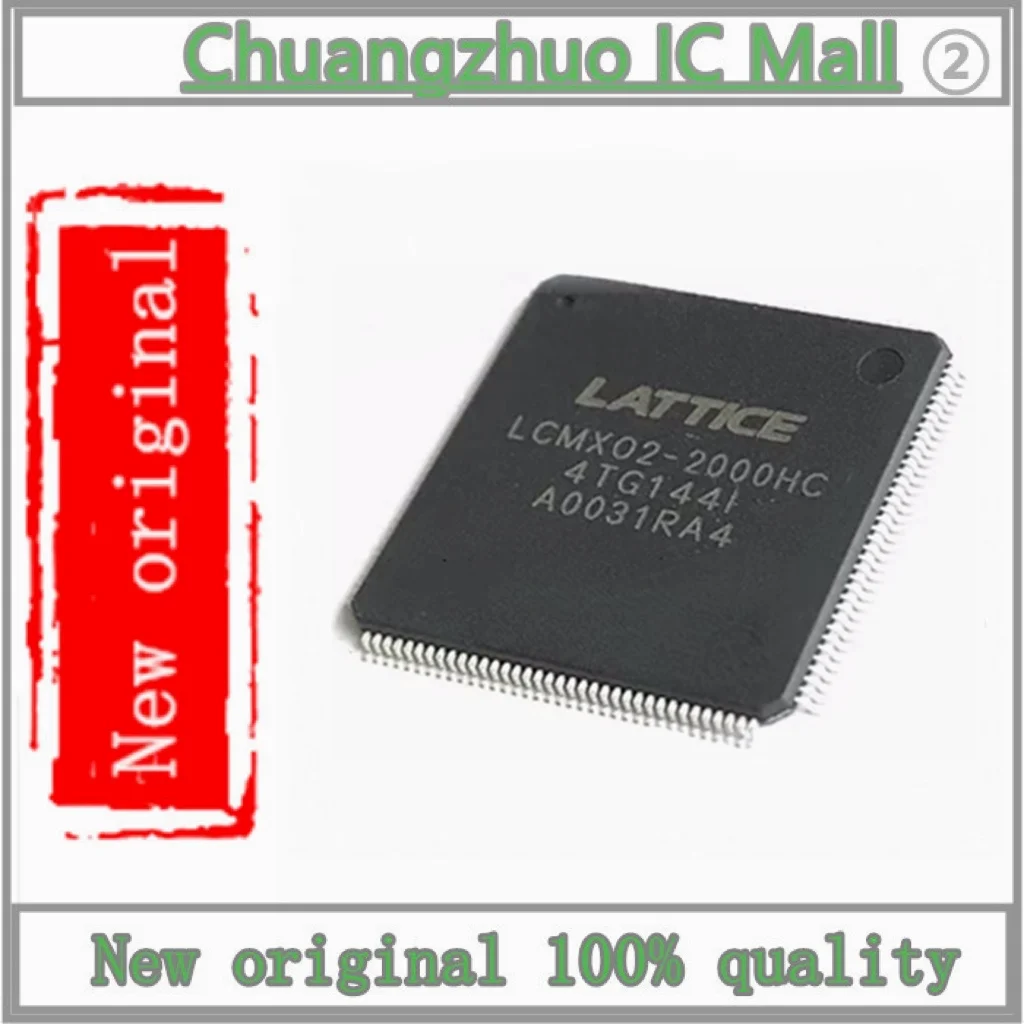 1 шт./лот Новый оригинальный LCMXO2-2000HC-4TG144I 2112 264 TQFP-144 (20x20) Программируемое логическое устройство (CPLDs/FPGA) ROHS