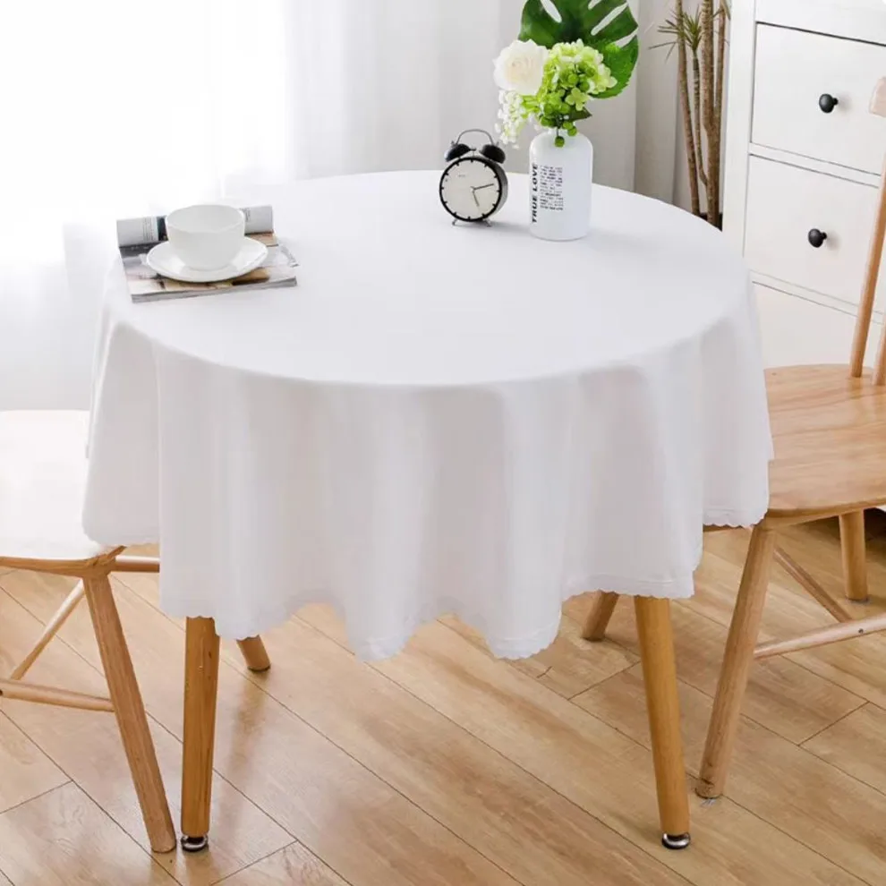 Круглая скатерть, коврик для стола, обеденный стол, скатерть для стола в общежитии