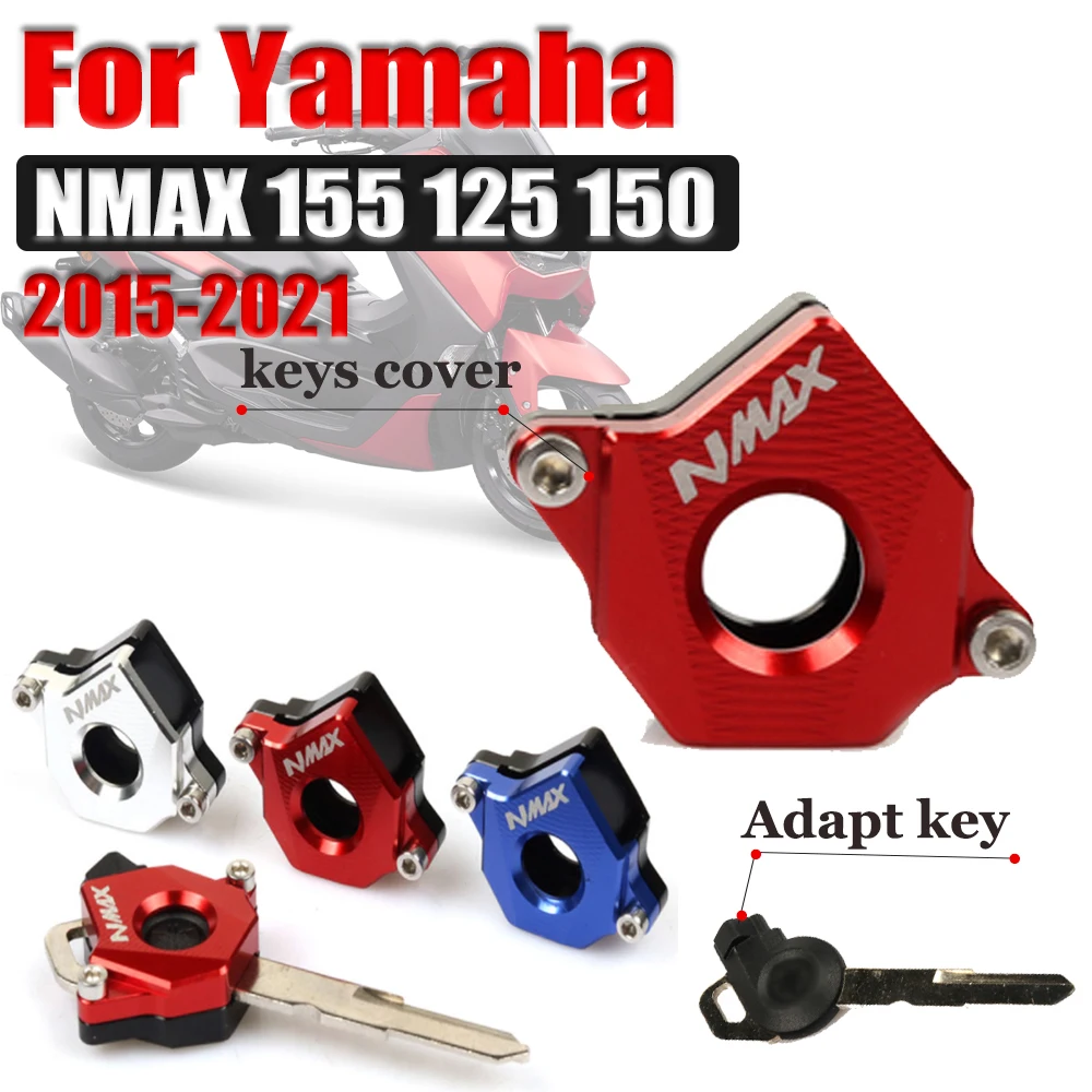Модификация N-MAX ключи крышка декоративного замка для Yamaha NMAX155 NMAX 155 125 2016-2018 2019 защитный чехол для ключей алюминий