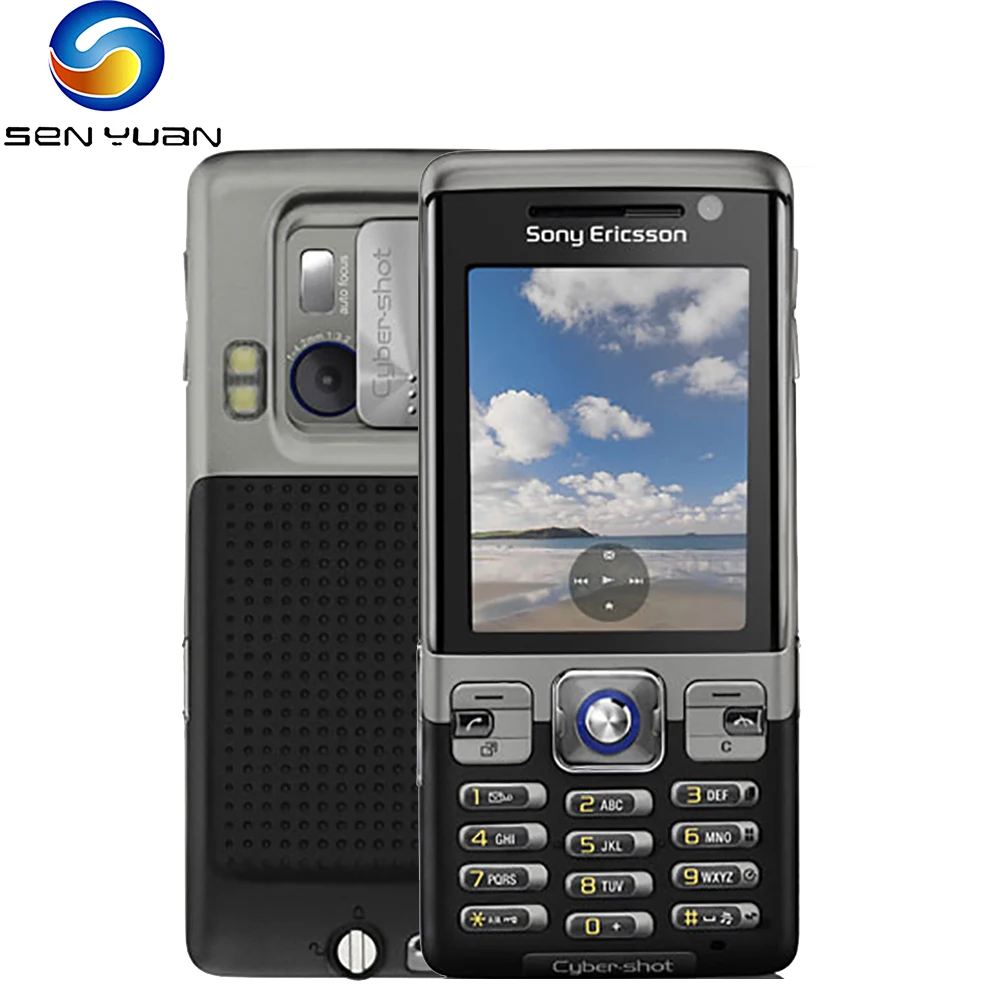 Оригинальный мобильный телефон Sony Ericsson C702 C702c 3G 2.2 