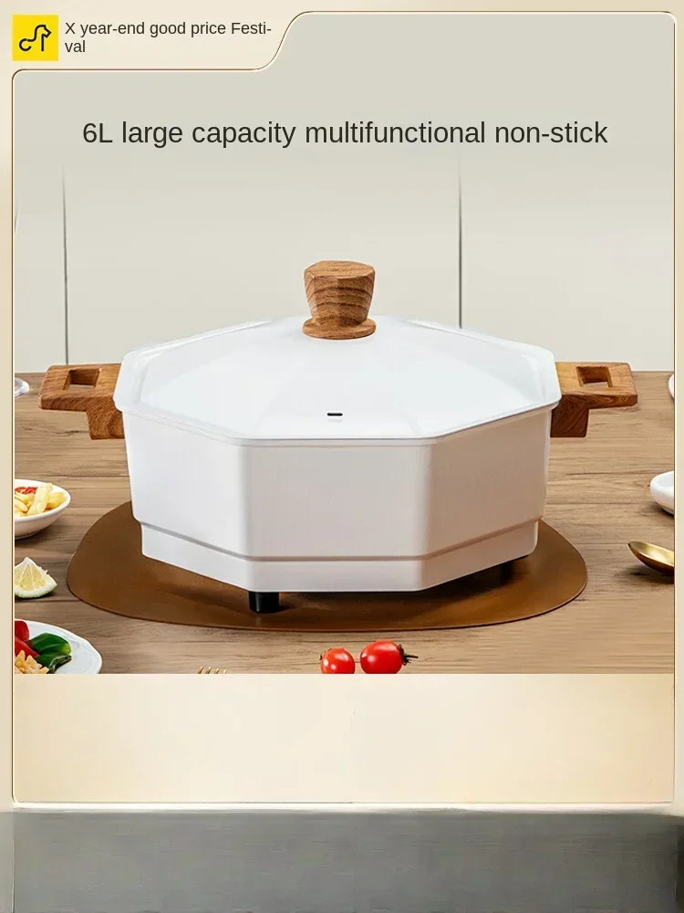 Электрическая сковорода Catmark для приготовления пищи, многофункциональная электрическая плита, сковорода для приготовления пищи большой емкости