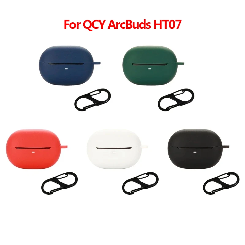 Для QCY ArcBuds HT07 Candy Противоударный защитный кожух Корпус Втулка чехол для защиты от царапин
