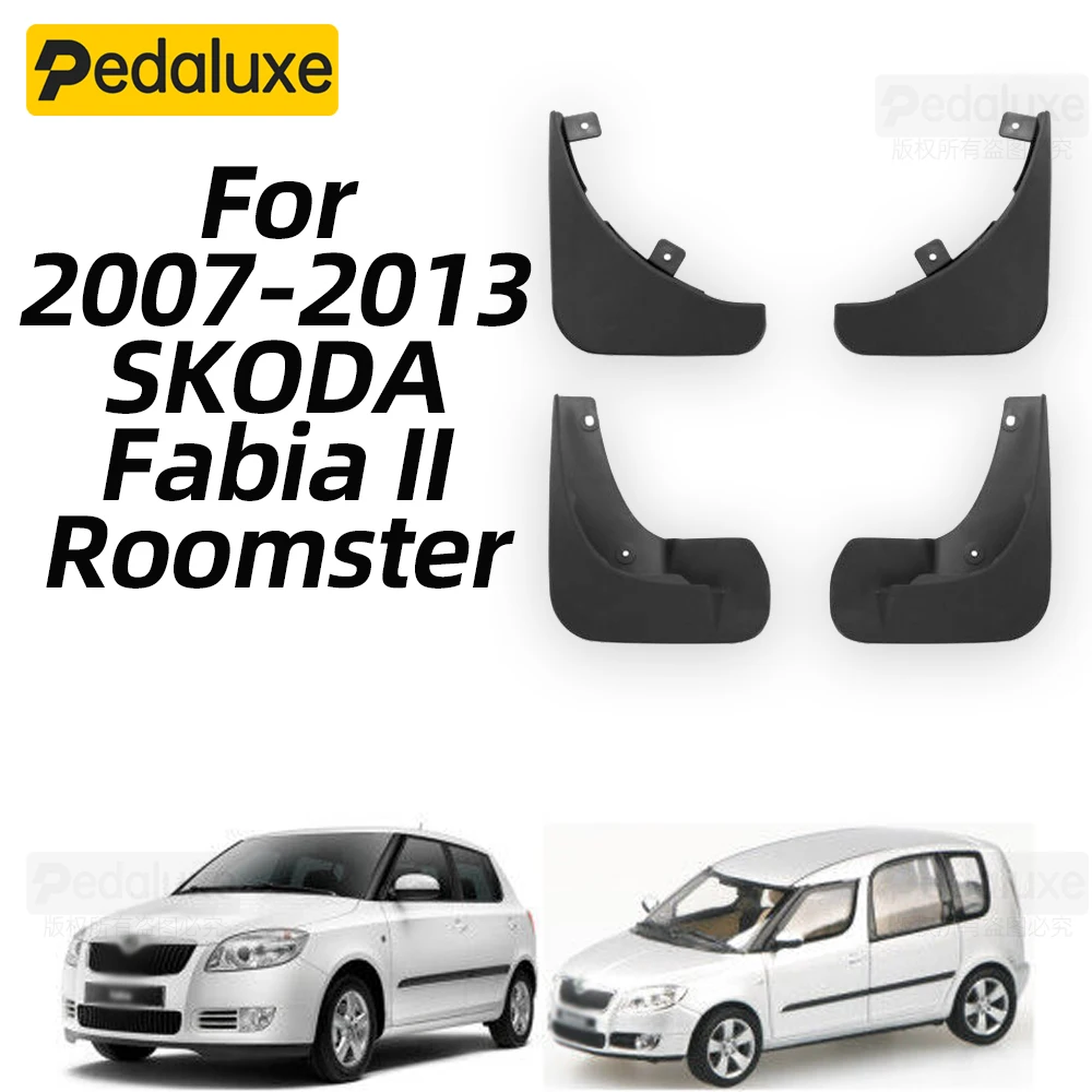 Новый комплект брызговиков Брызговики Брызговики для 2007-2013 SKODA Fabia II Roomster