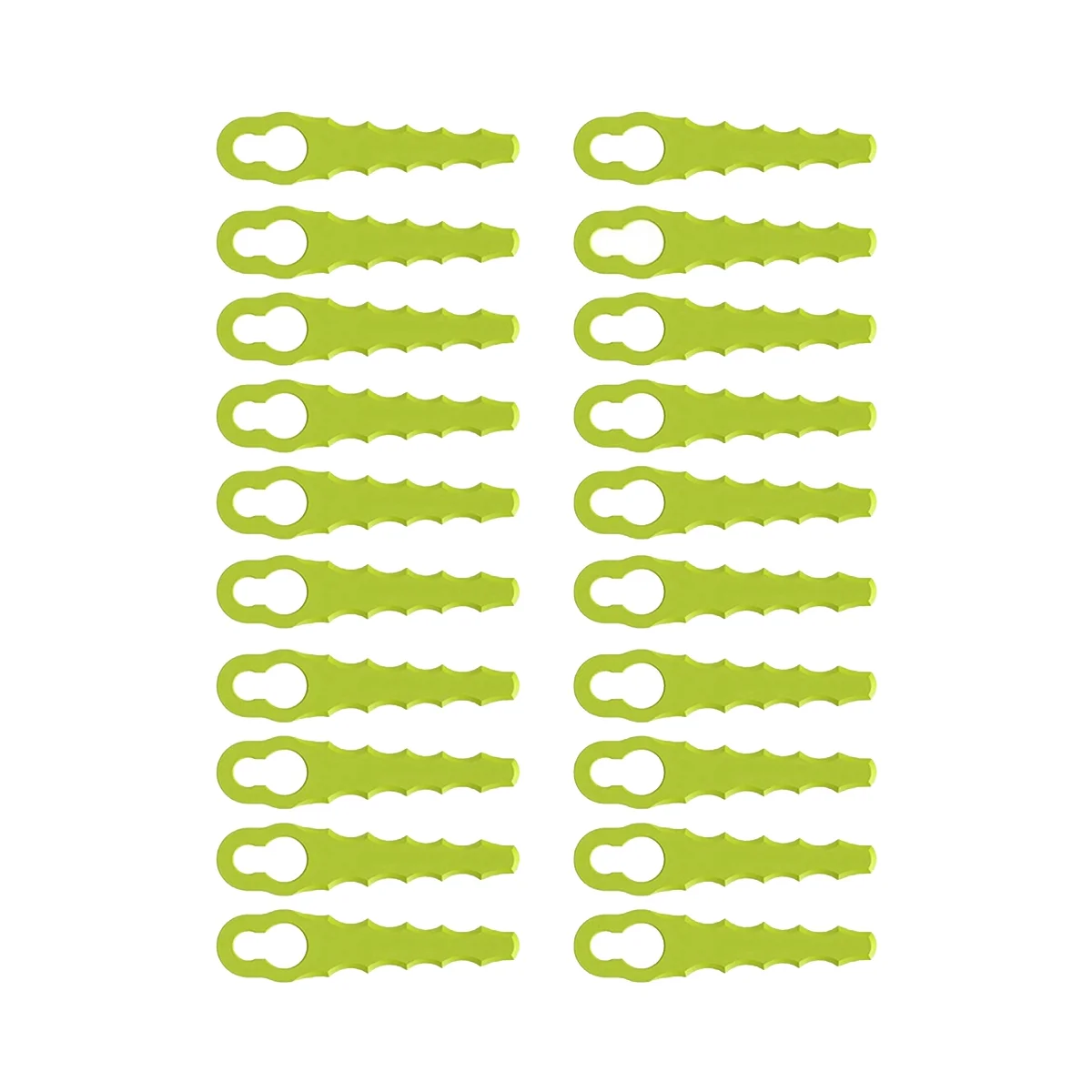 20 сменных пластиковых лезвий для газонокосилки Пластиковые лезвия для газонокосилки на многие случаи жизни