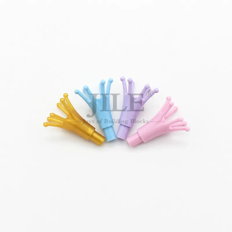 50шт MOC 25516 Ручная корона с перекладиной, креативные строительные блоки, украшение, Цветочная деталь, Объемные кирпичи, собранные игрушки своими руками