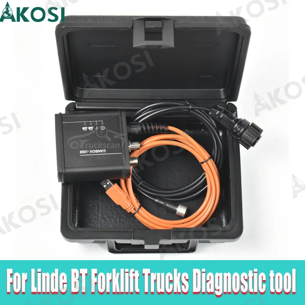 для вилочных погрузчиков Linde BT Диагностический инструмент Canbox USB-адаптер BT Сервисный блок диагностического сканера вилочных погрузчиков LINDE
