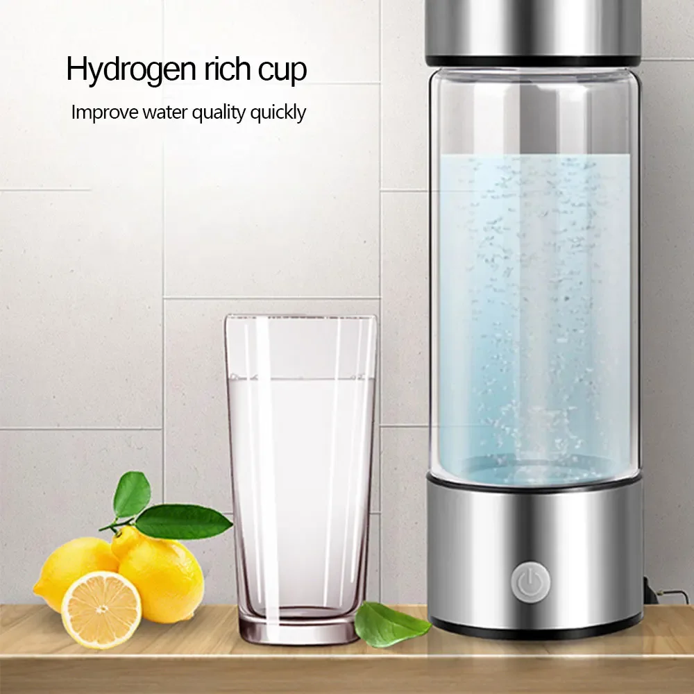Титановая Портативная чашка для воды, обогащенная водородом, Ионизатор воды, производитель / генератор Супер антиоксидантов, ОВП, Бутылка для щелочной воды с водородом